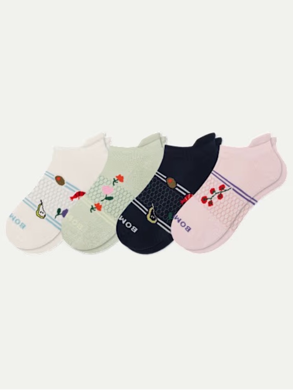Women's Dinner Party Ankle Sock 4-Pack BNWT - Picture 2 of 2